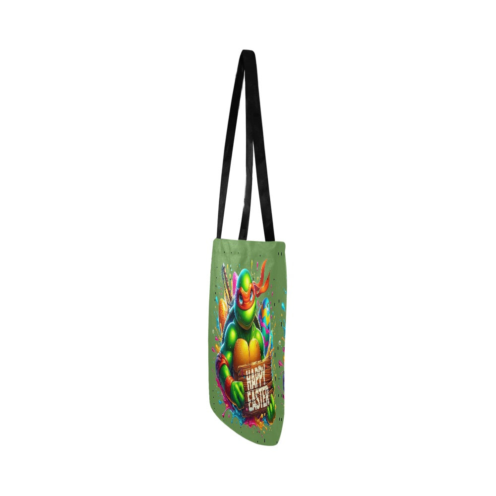 Michelangelo TMNT Easter Reusable Shopping Bag