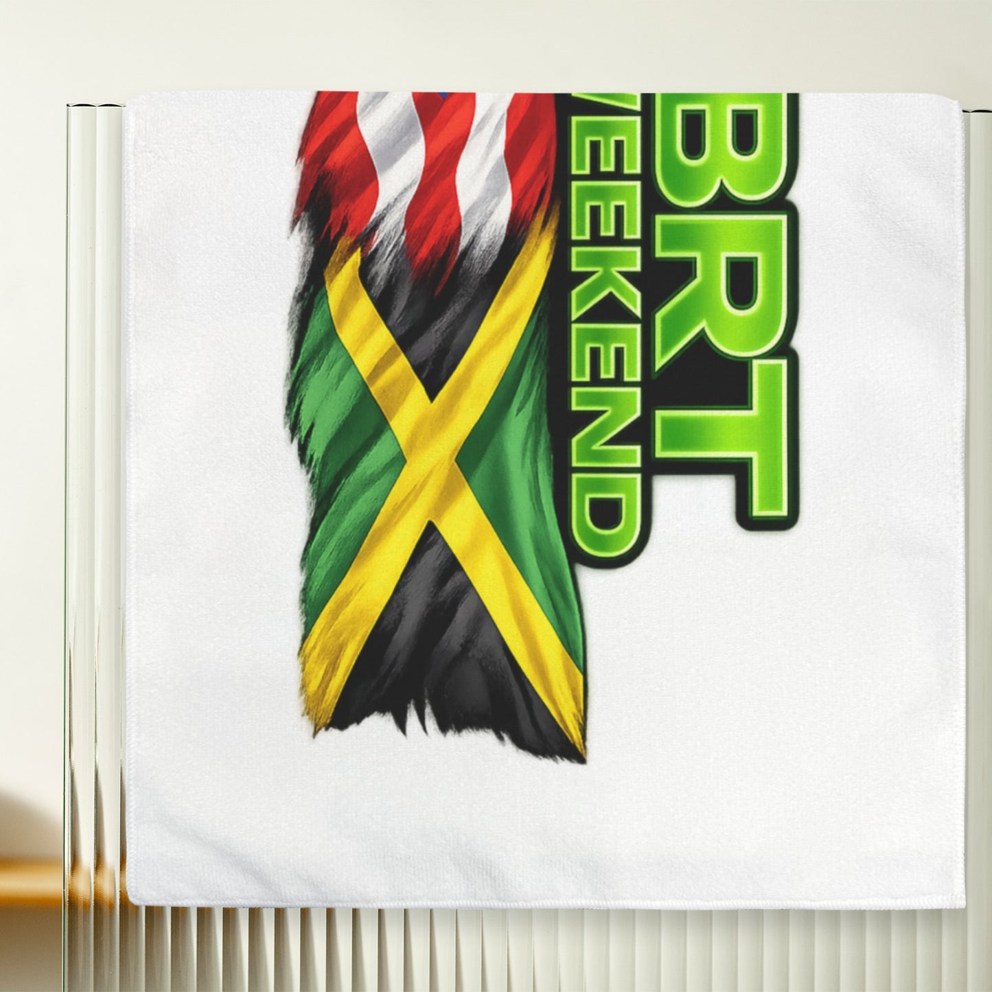 PR AND JAMAICA Towel