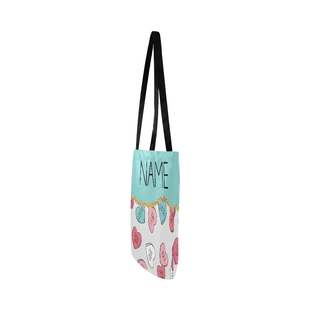 Love Hearts Reusable Shopping Bag