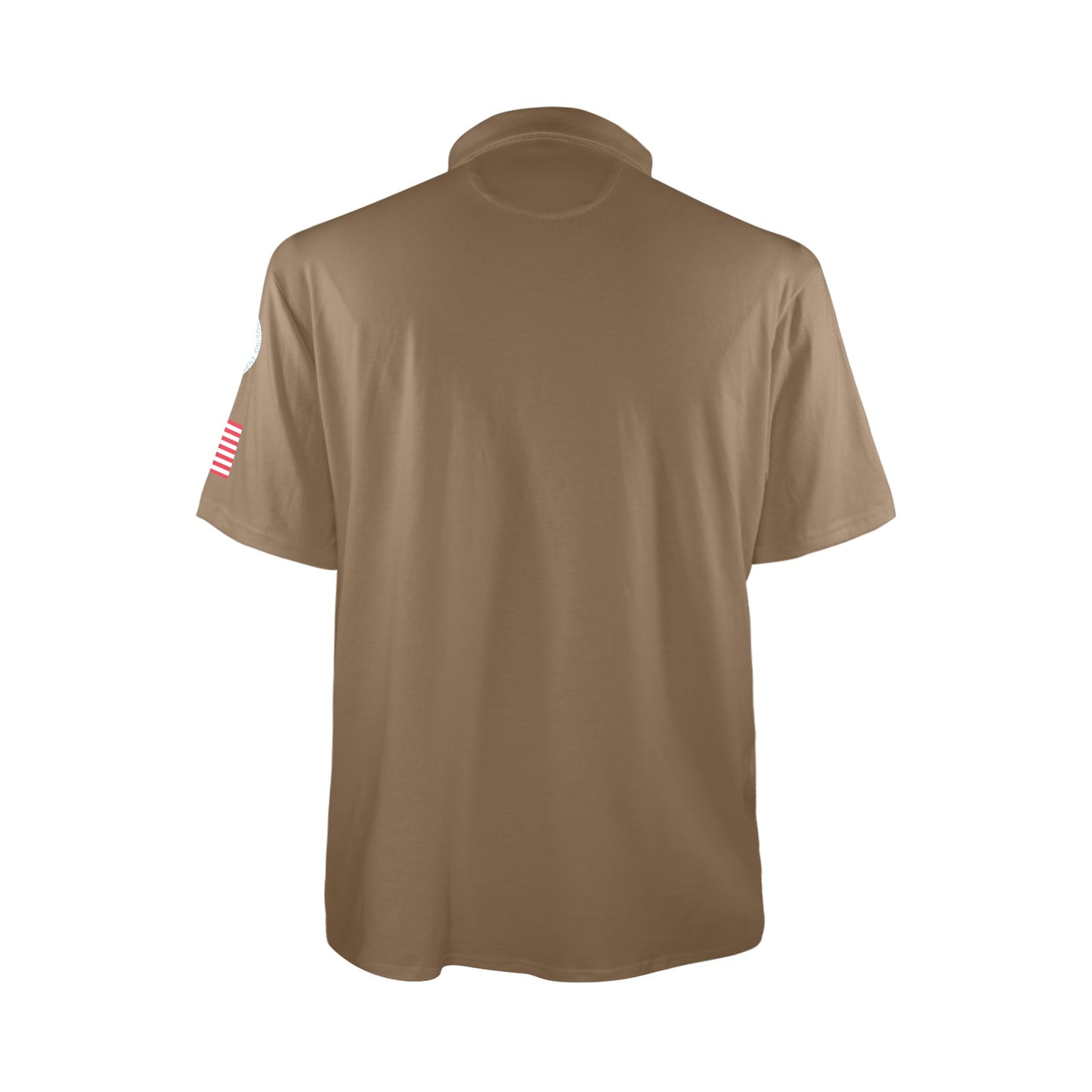 Light Brown Men's Polo Shirt