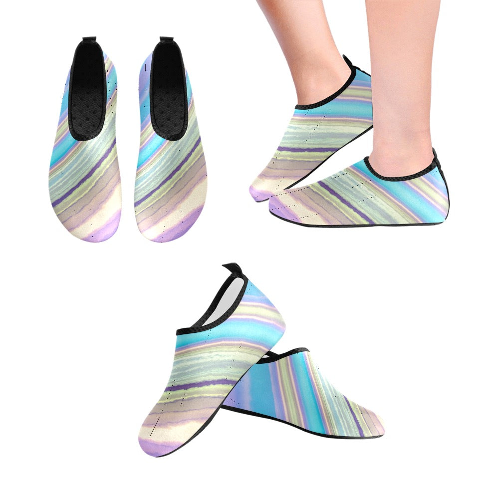 Colorful Kids' Slip-On Water Shoes