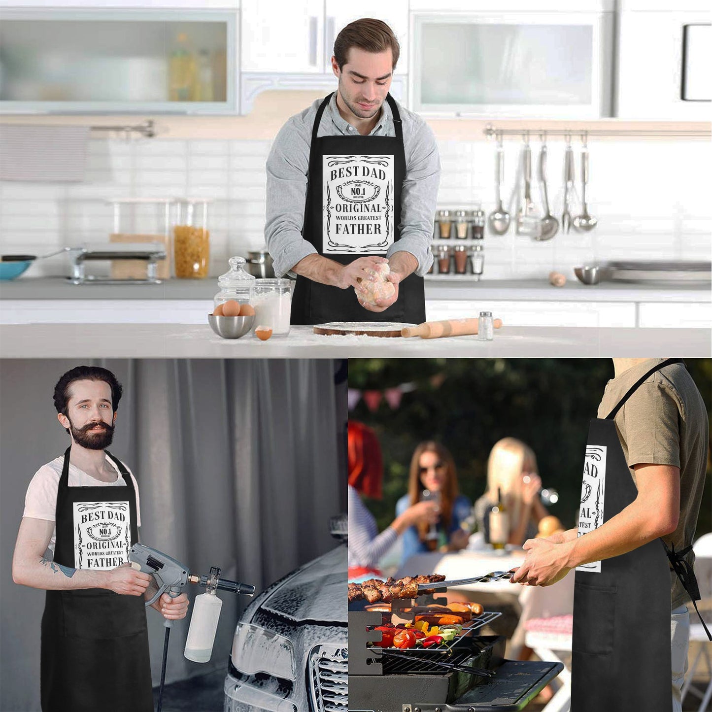Best Dad Waterproof Apron for Men