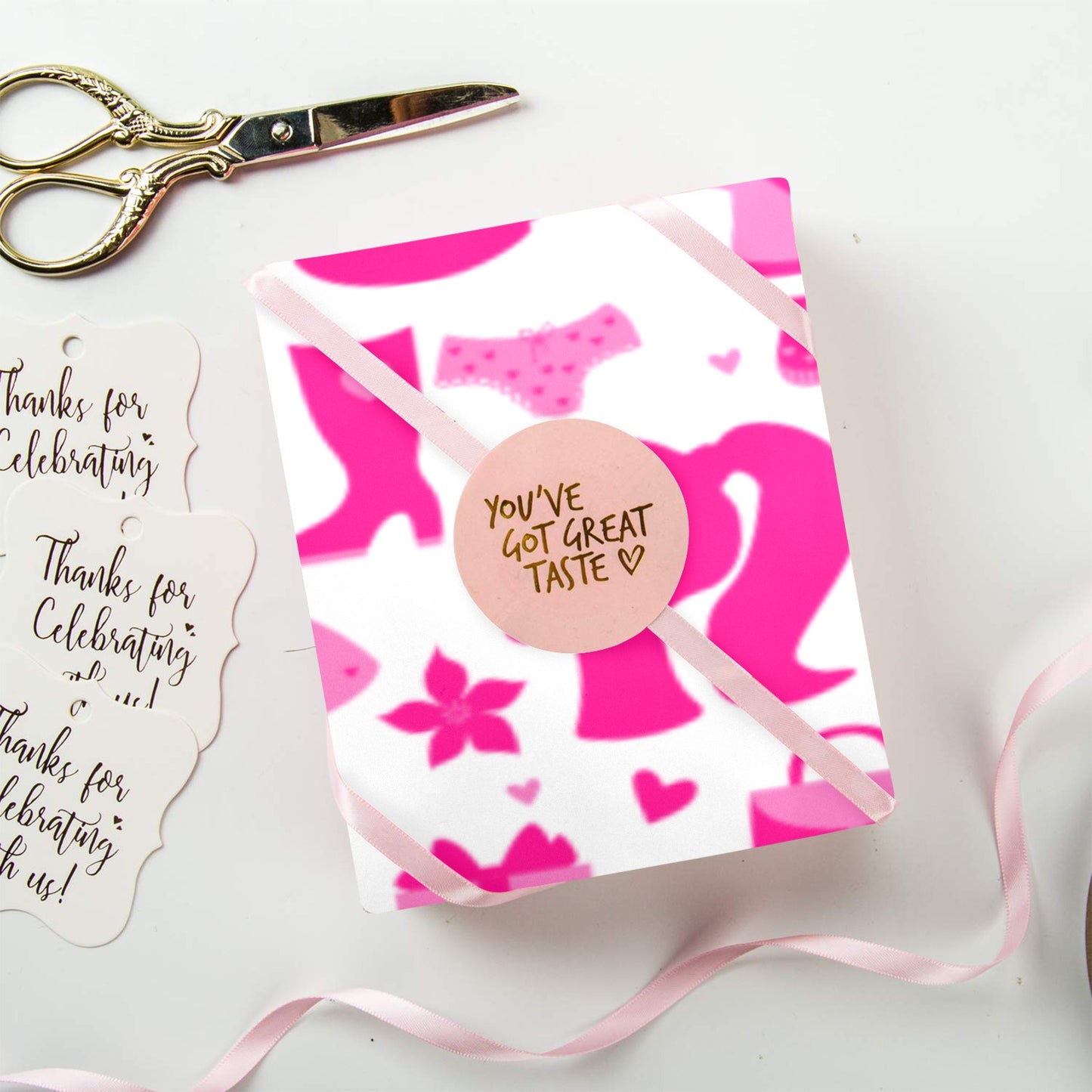 Barbie Gift Wrapping Paper-Coated Paper 58"x 22" (2 Rolls)