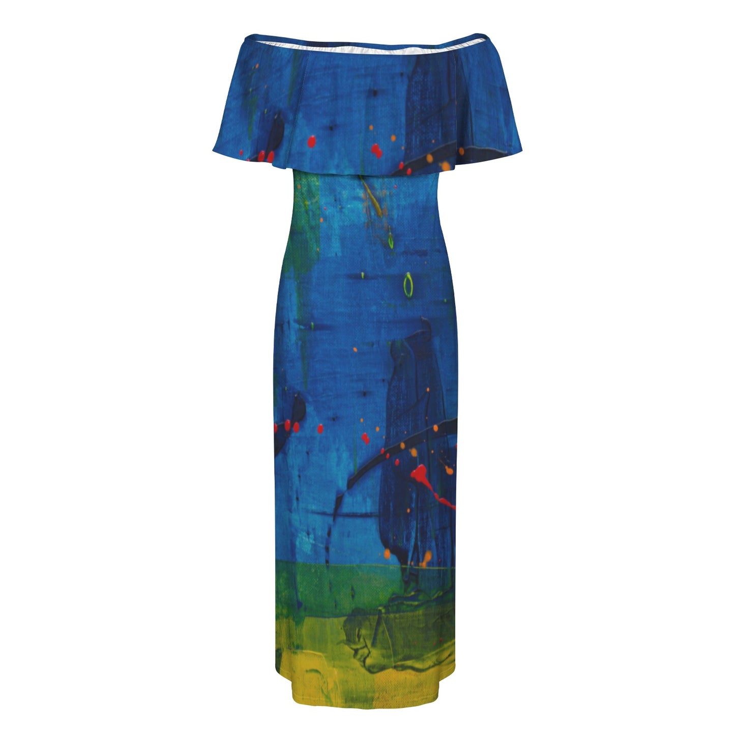 Sunset Lake Women's Off Shoulder Dress