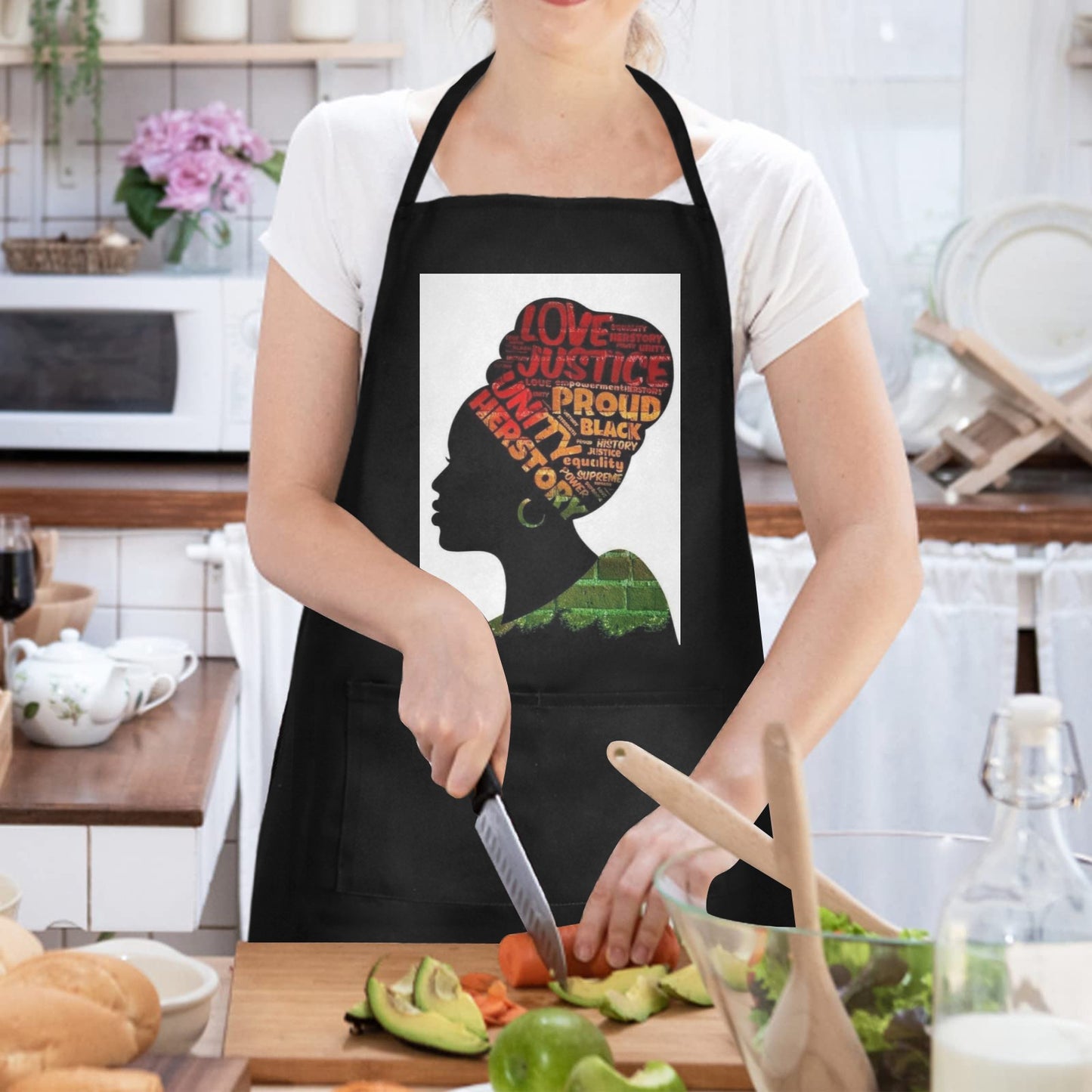 Women Justice Waterproof Apron for Women