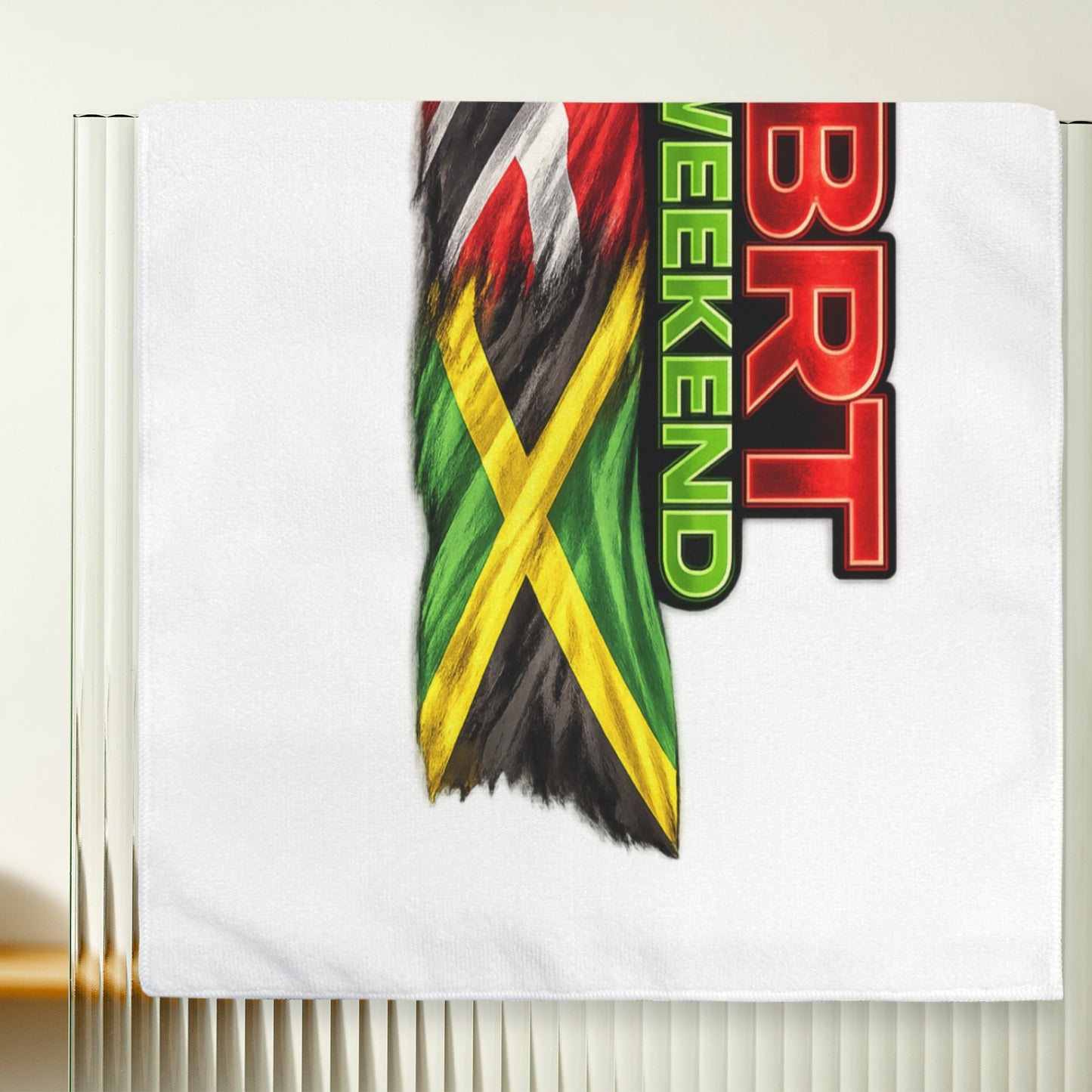TRINI AND JAMAICA Towel