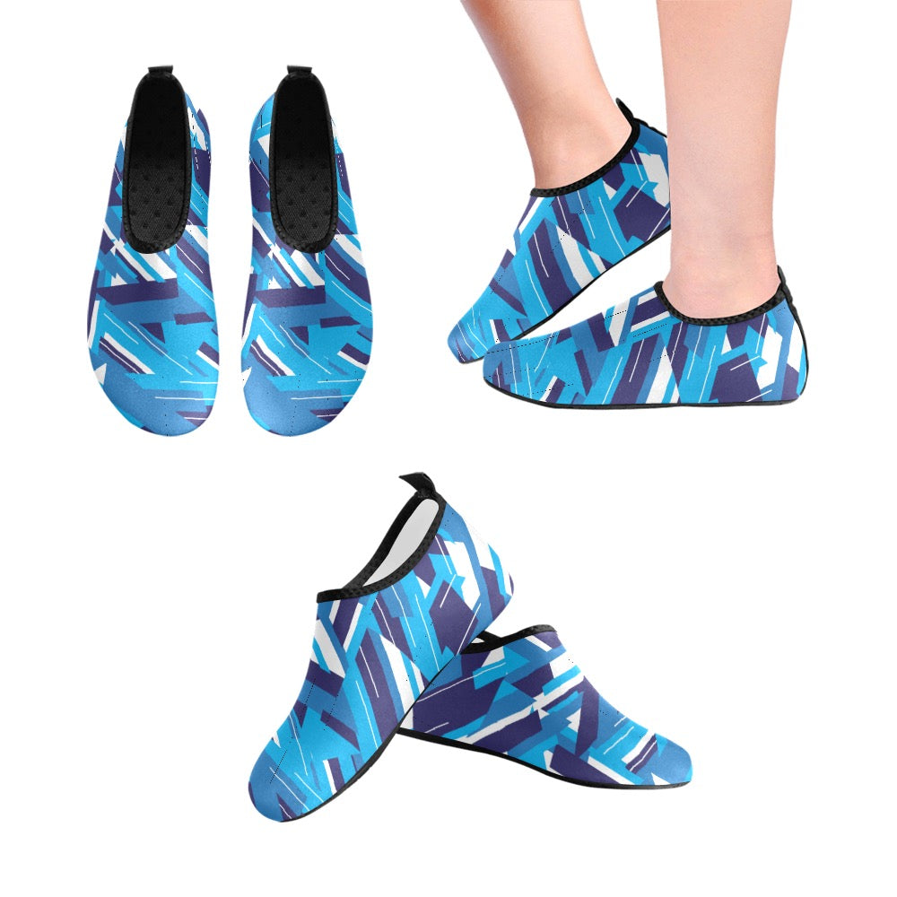 Blued Lines Kids' Slip-On Water Shoes