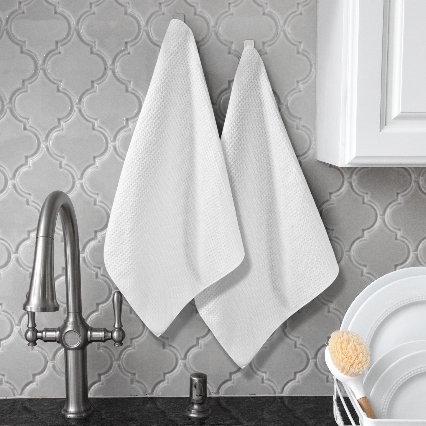 Teach Love Inspire Kitchen Towel 40x60cm (One Side&2-Pack)