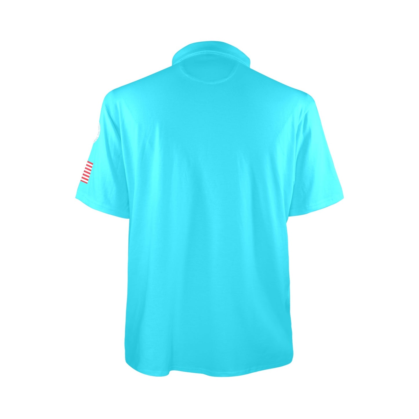 Turquoise Men's Polo Shirt