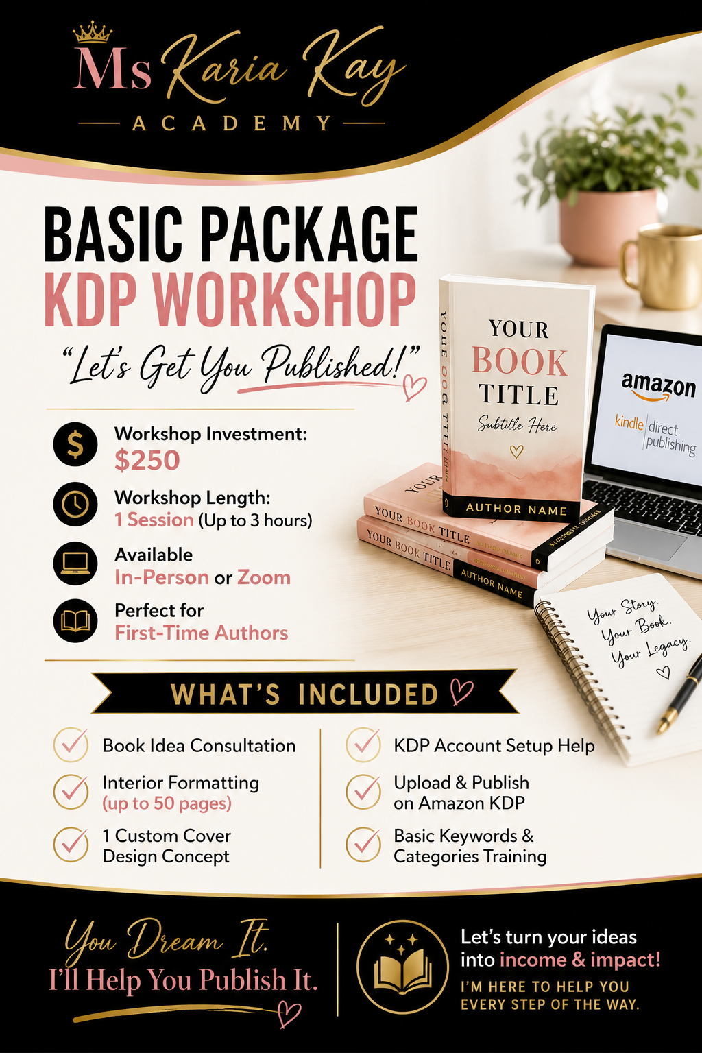MsKaria Kay Coaching Academy Basic Package