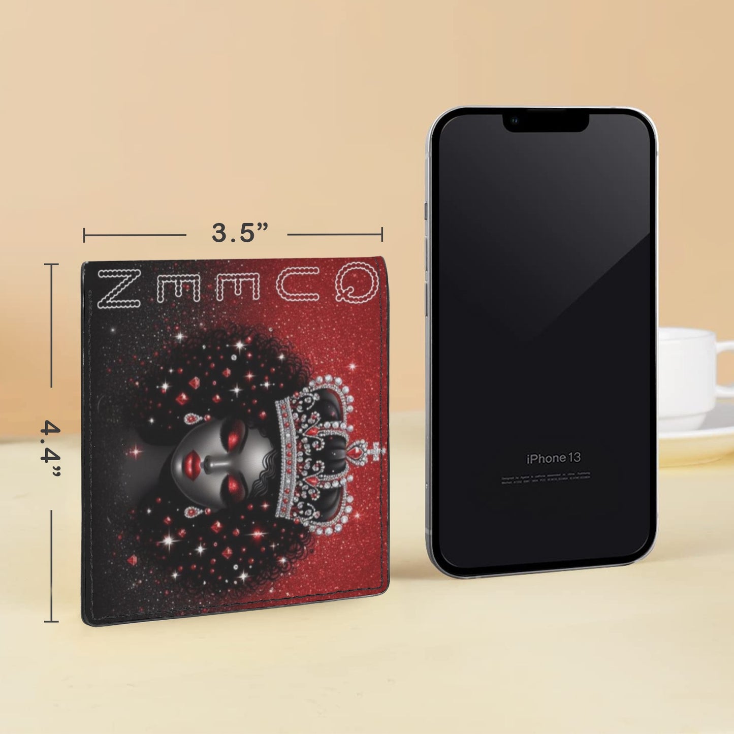 Red Queen Bifold Wallet with Multi Slots