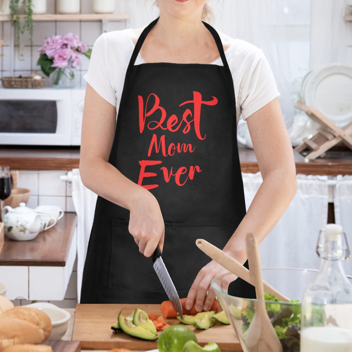 Best Mom Ever Waterproof Apron for Women
