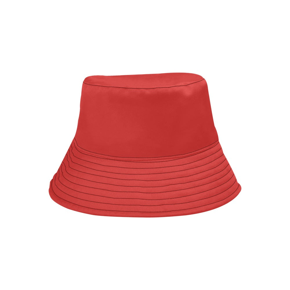 Red Bucket Hat