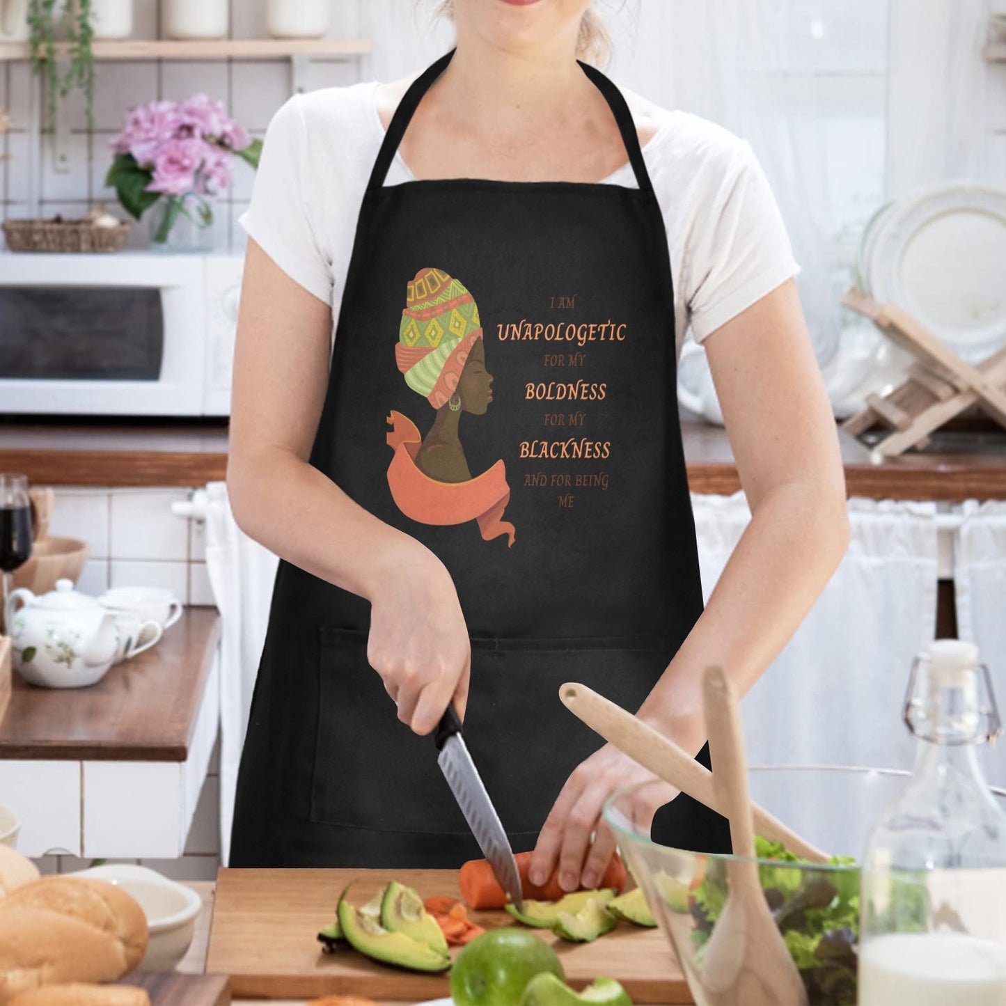 Women Unapologetic Waterproof Apron for Women