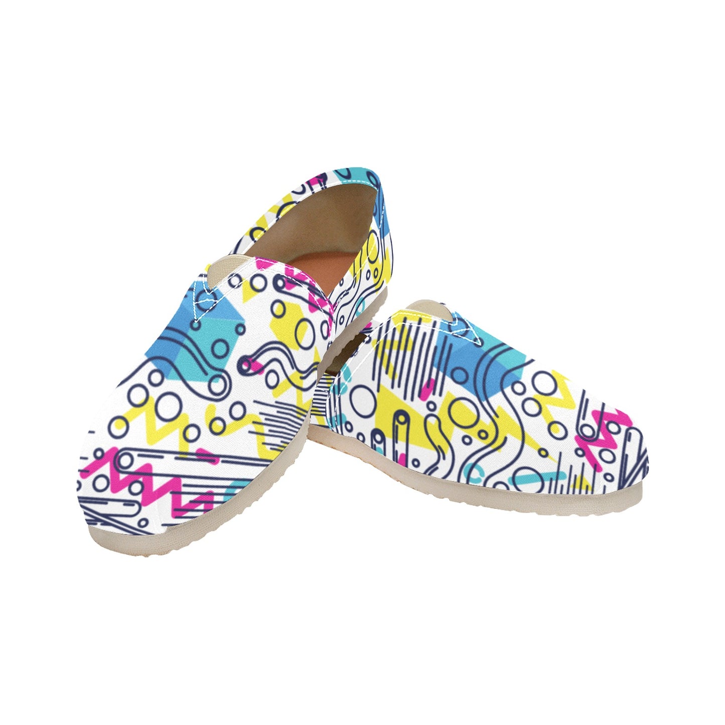 80s sizzle wiggle Women's Classic Canvas Slip-On