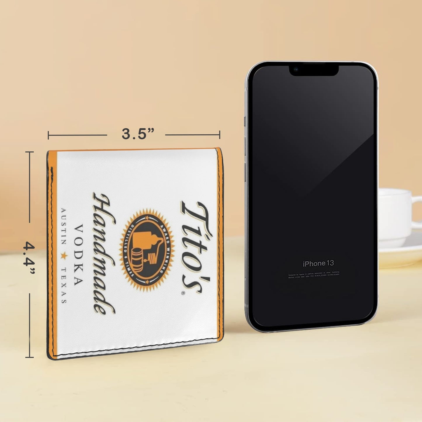 Tito’s Unisex Bifold Wallet with Multi Slots