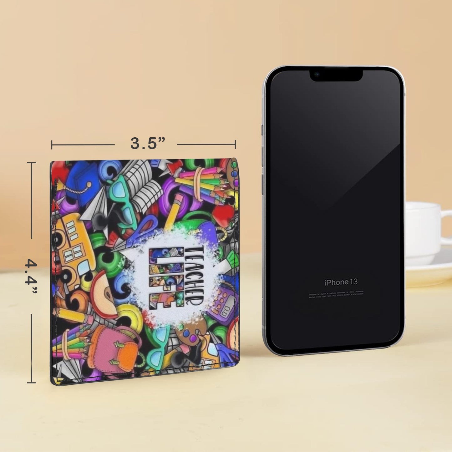 Teacher Life Unisex Bifold Wallet with Multi Slots