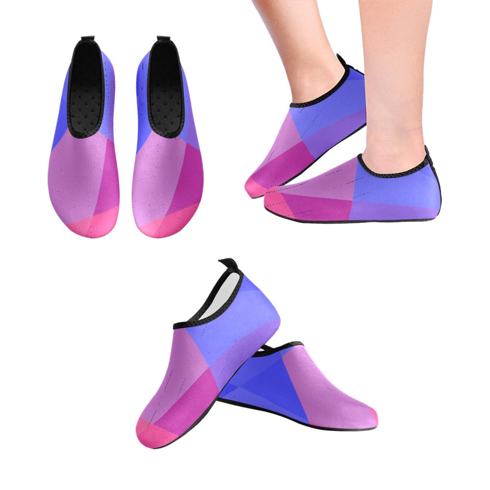 Purple-ish Kids' Slip-On Water Shoes