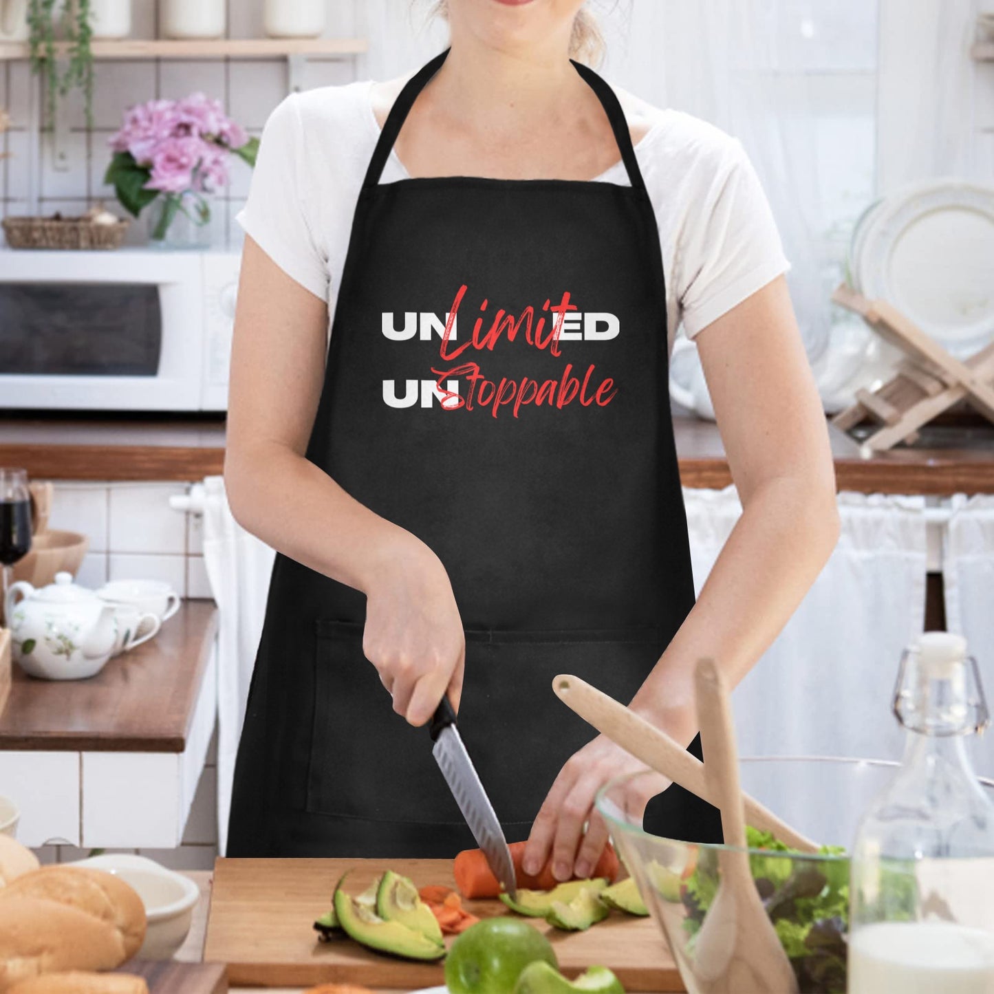 Unlimited, Unstoppable Waterproof Apron for Women