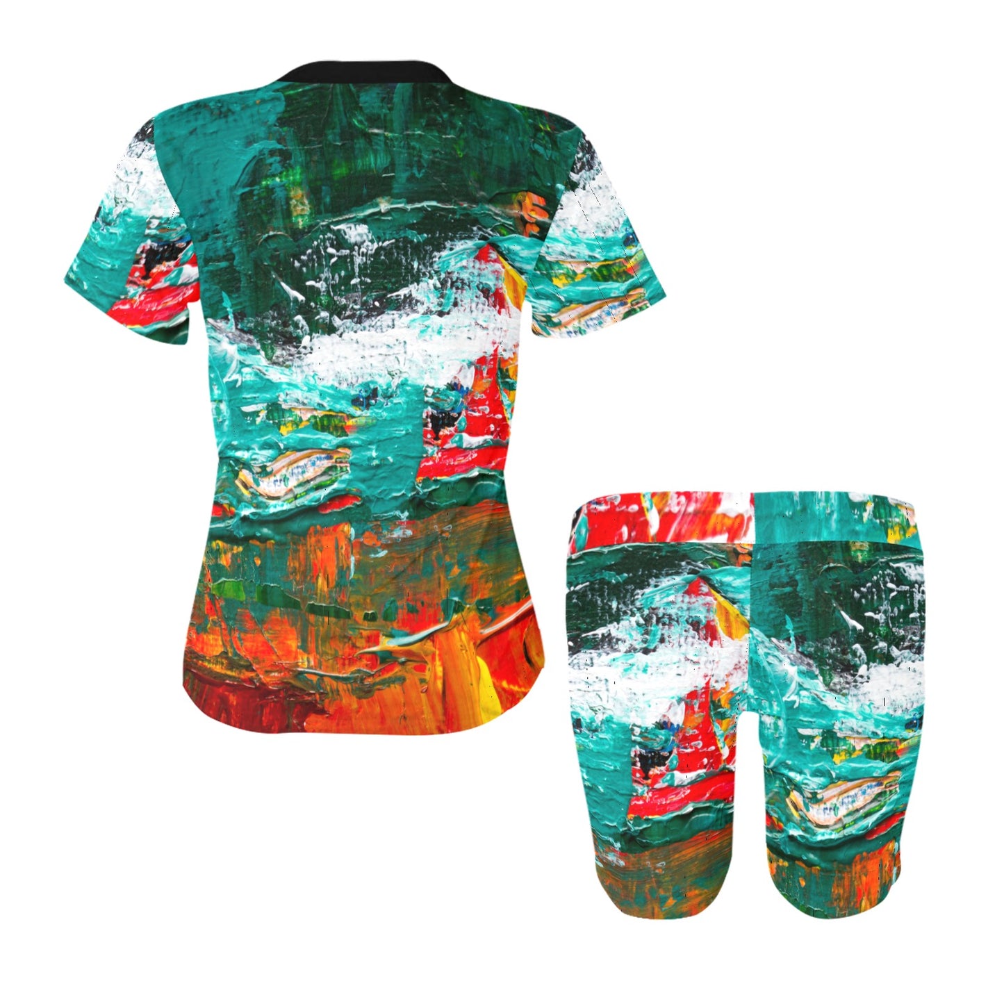Painting Women's Short Set