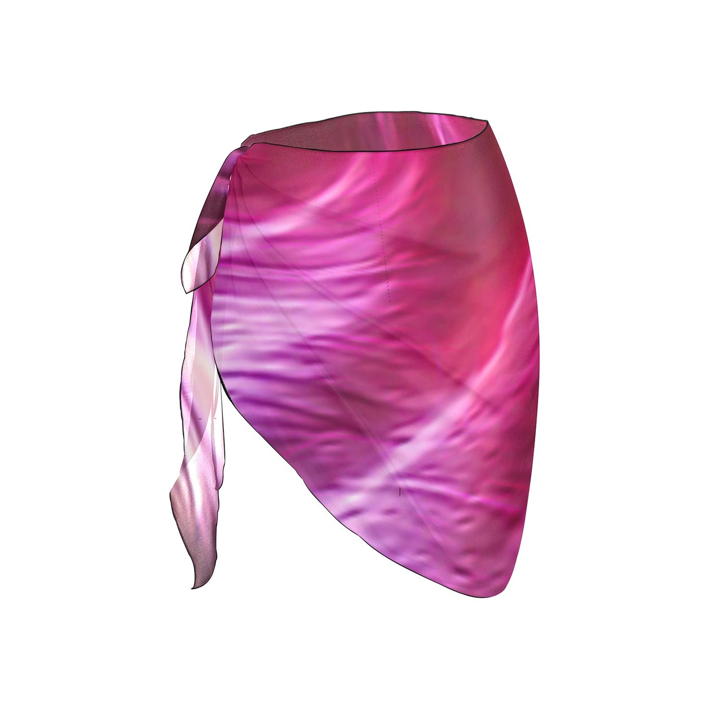 Purple Winds Beach Sarong Wrap