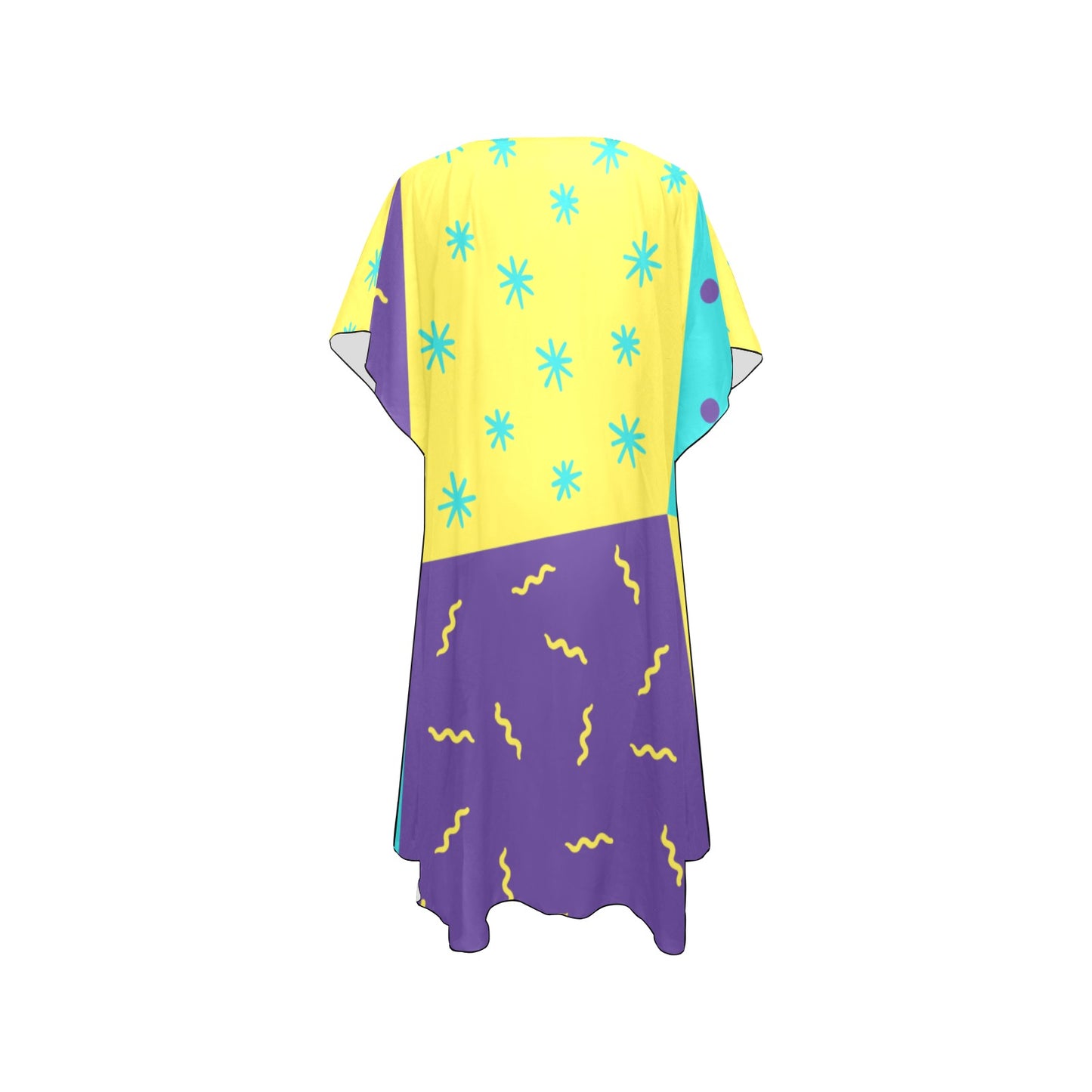 Purple Party Chiffon Cover Up