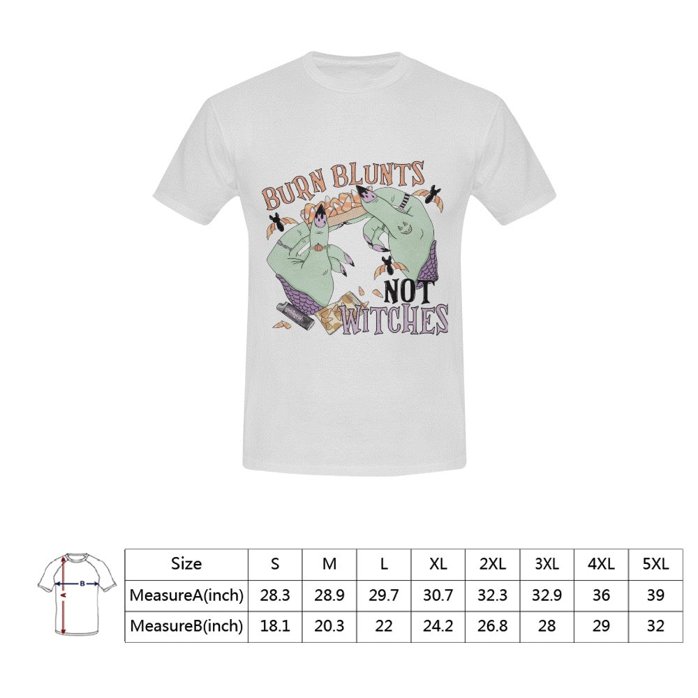 Burn blunts not witches Men's T-Shirt