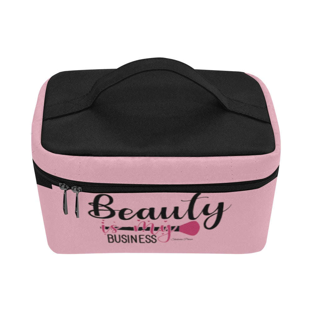 Beauty Is My Business Cosmetic Bag/Large