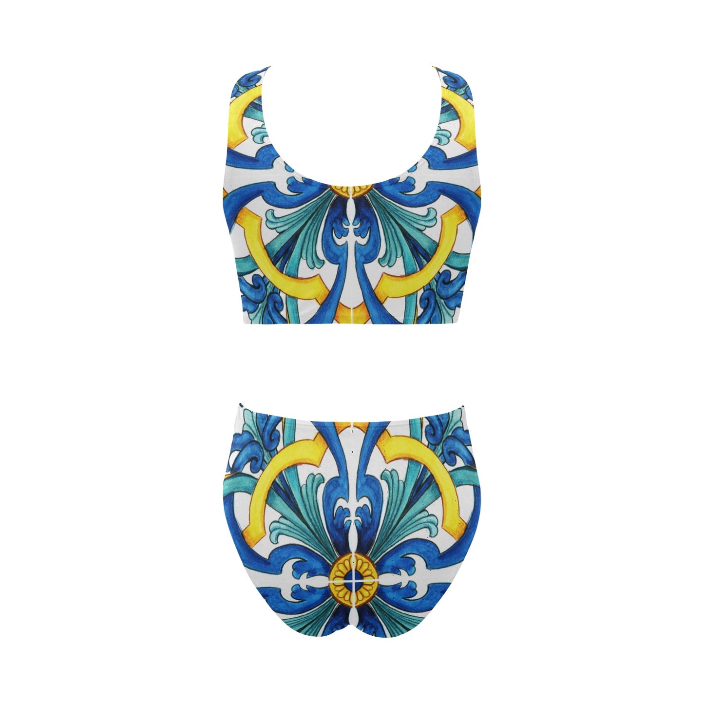 Mediterranean Bow Tie Bikini Swimsuit