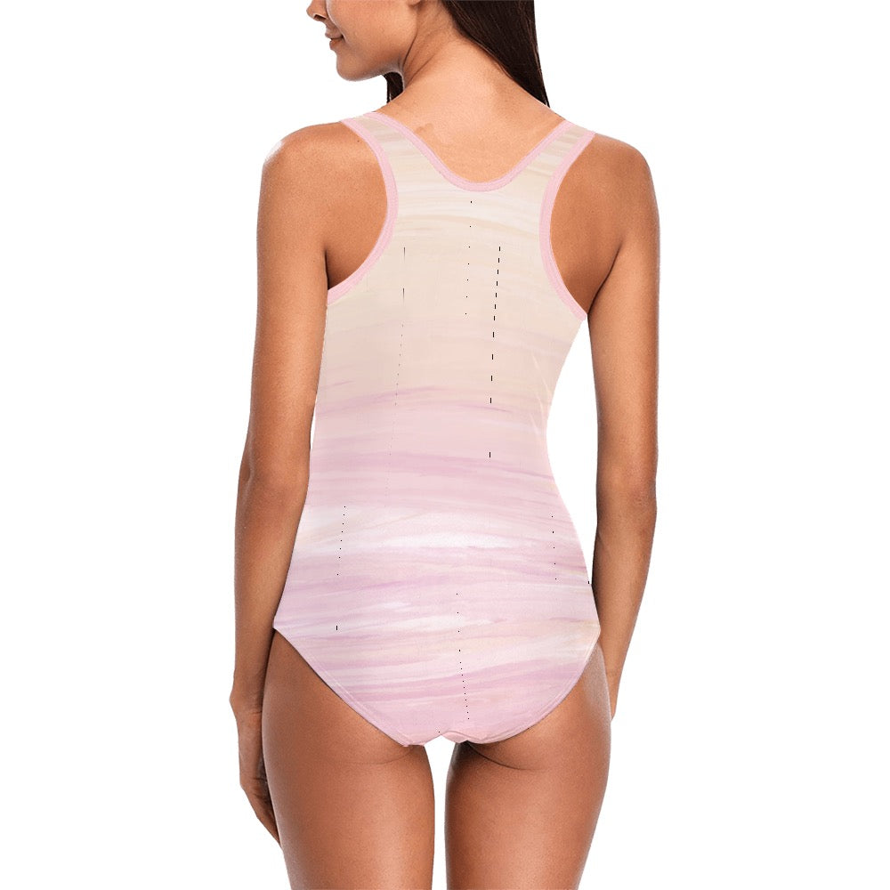 Peach Ombre Swimsuit