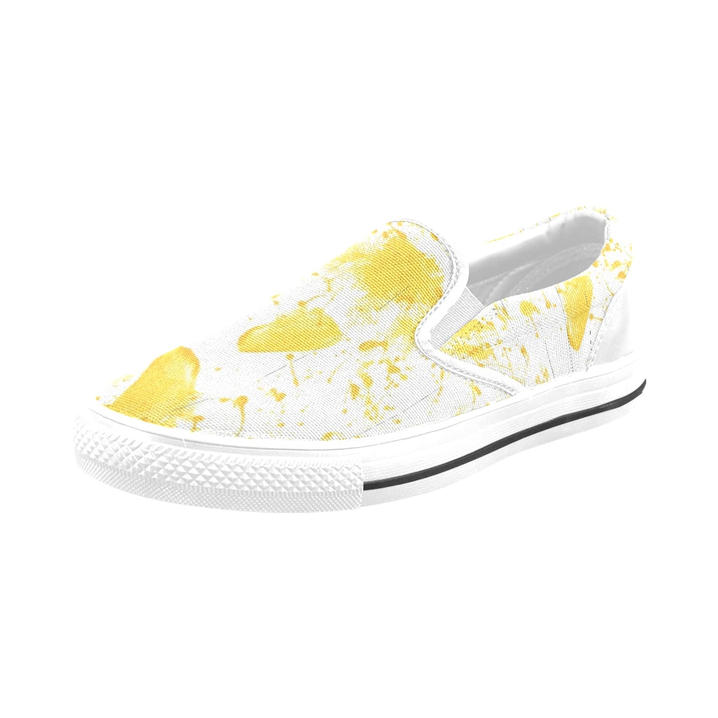 Yellow Splash Slip-on Shoes -Kid