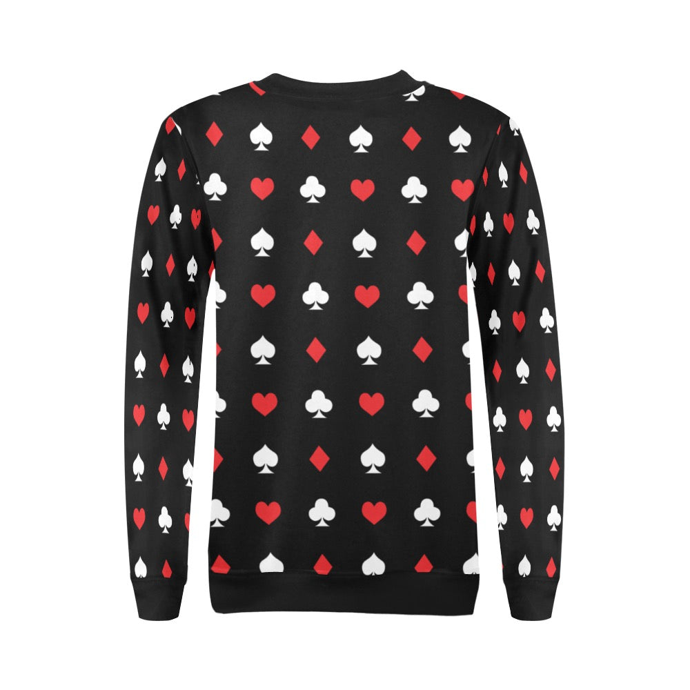 Full Deck Crewneck Sweatshirt for Women