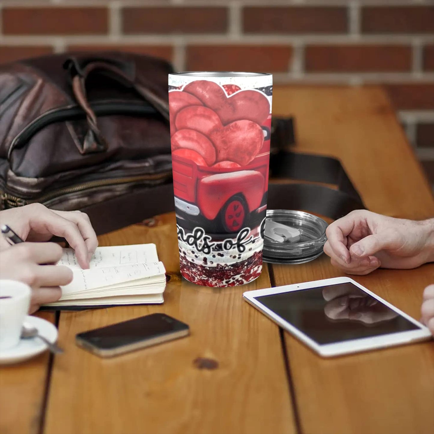 Loads Of Love Valentine’s Day 20oz Insulated Stainless Steel Mobile Tumbler