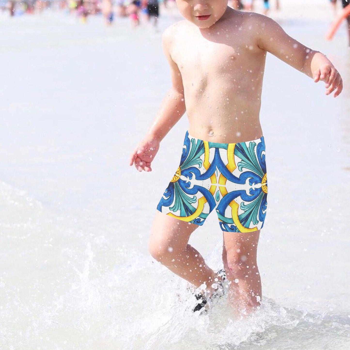 Mediterranean Little Boys' Swimming Trunks
