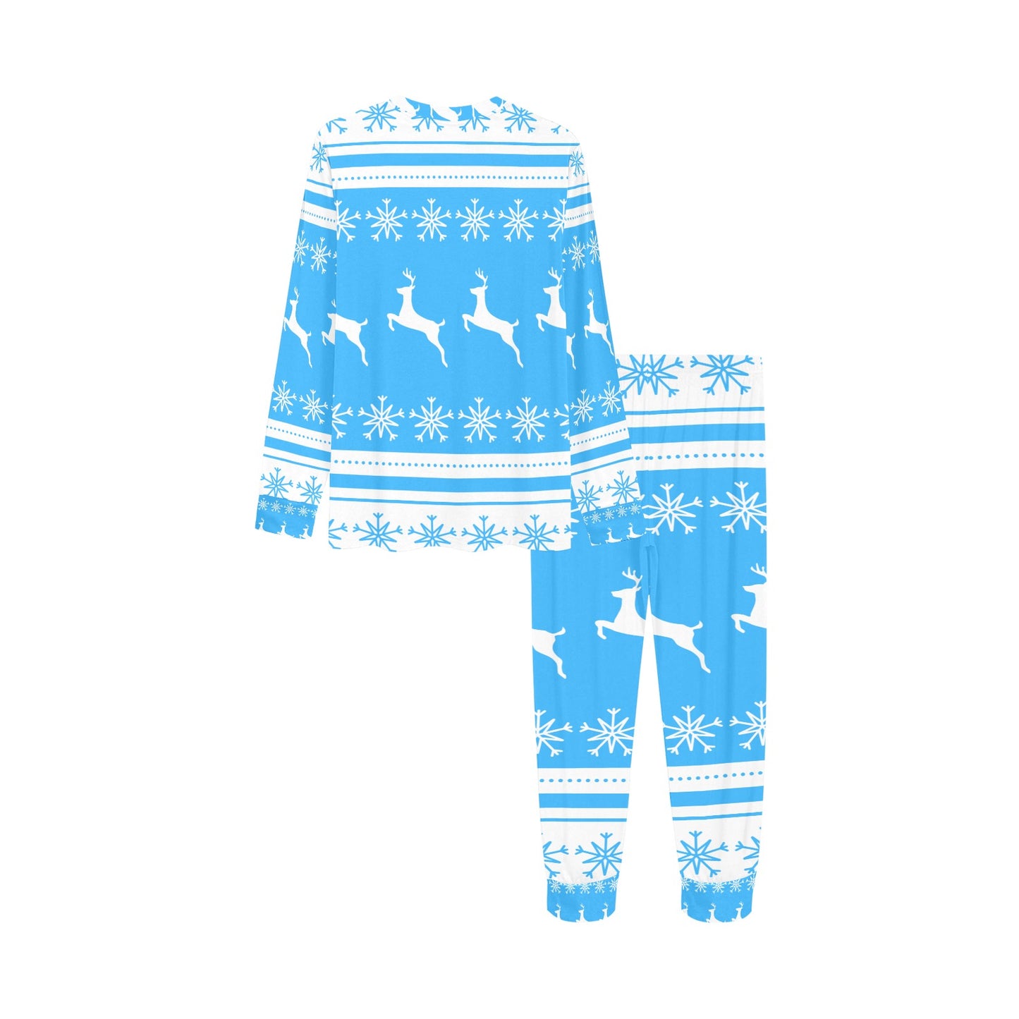 Deers In The Snow Christmas Kids' Pajama Set