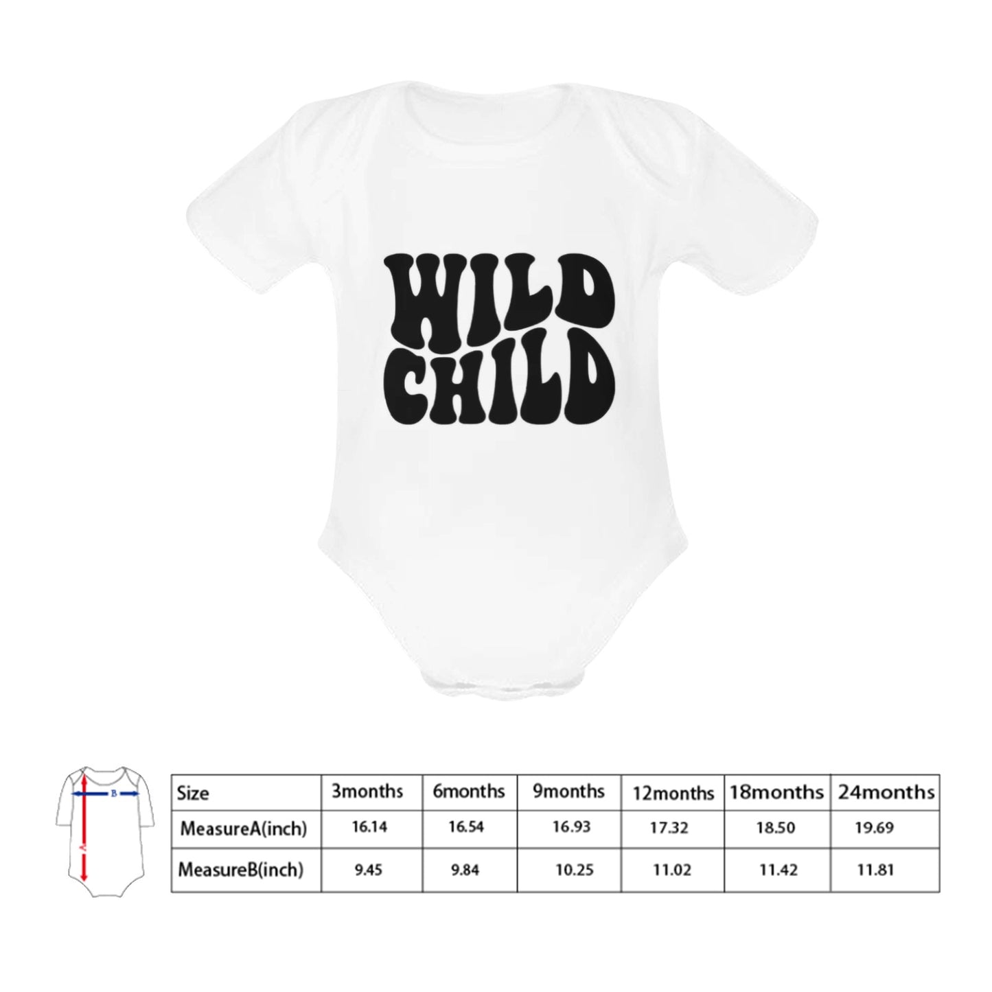 Wild Child Baby Onesie