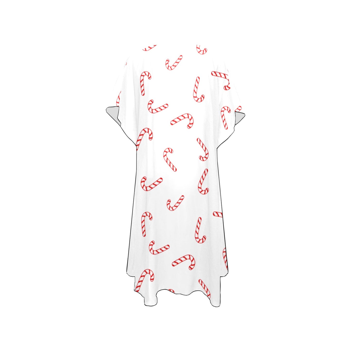 Candy Canes Chiffon Cover Up