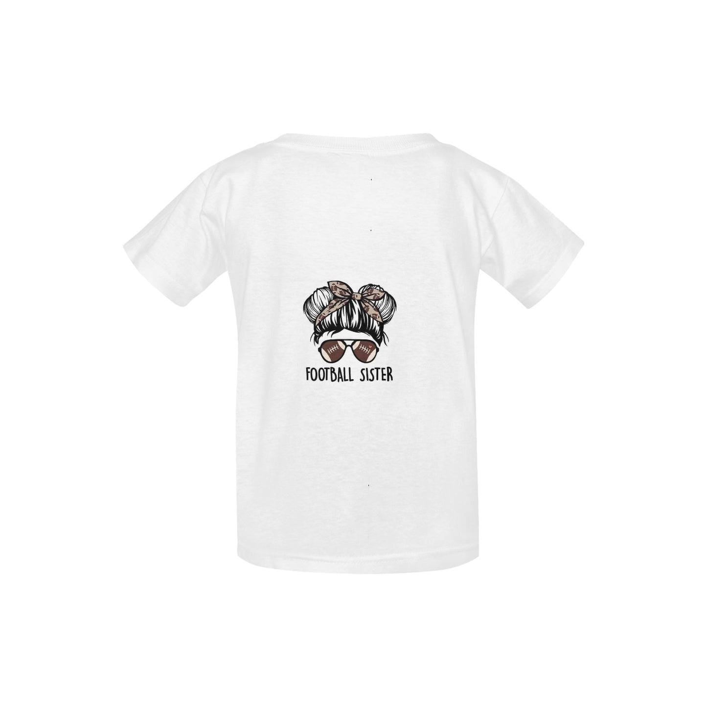 Football Sister Kid's T-shirt