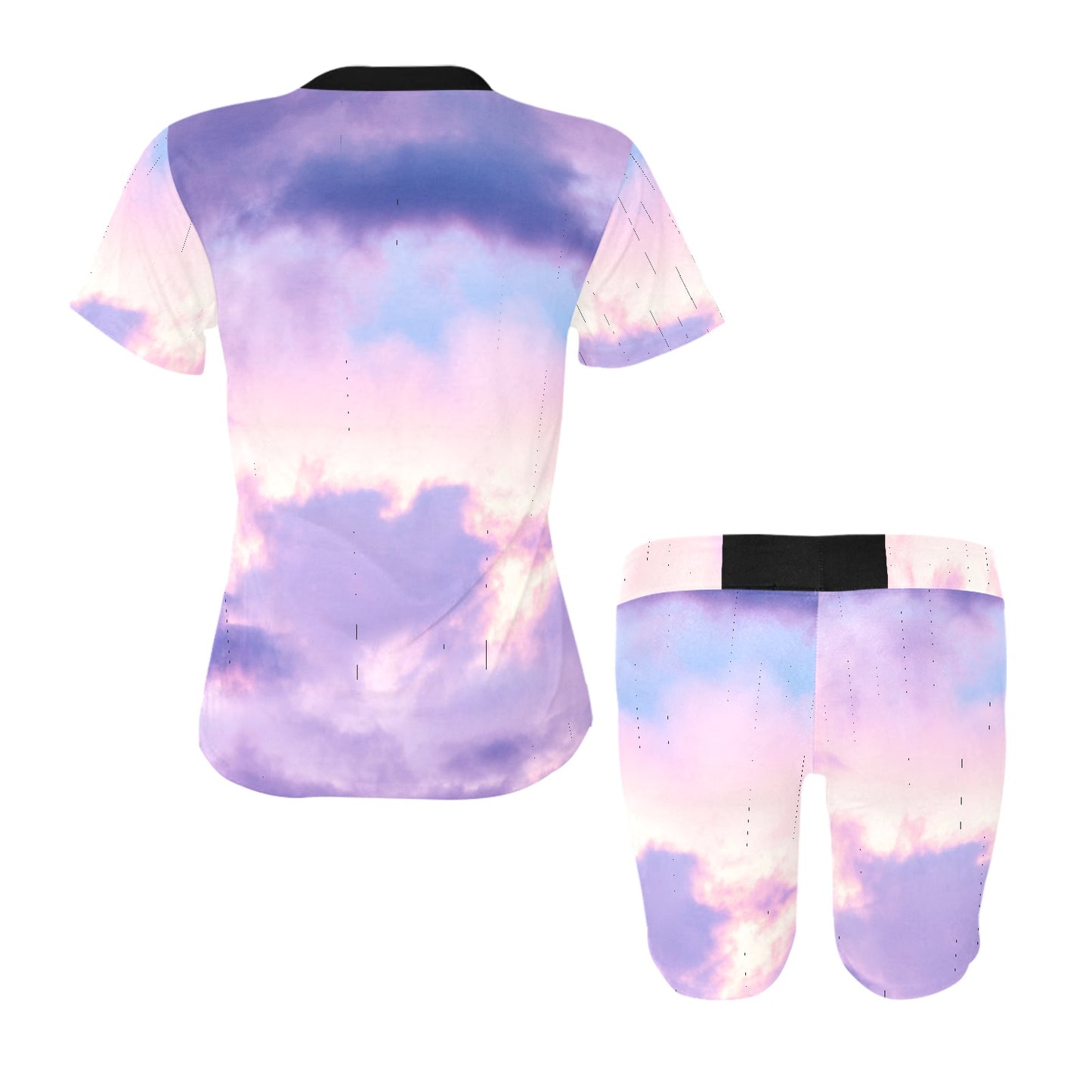 Pastel Skies Women's Short Set