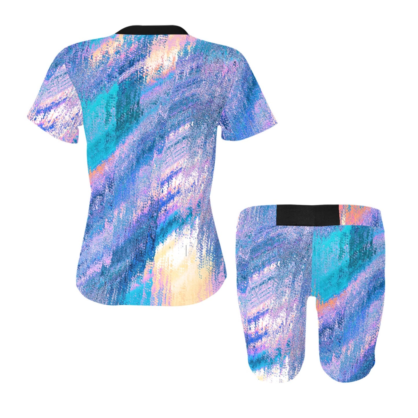 Pastel Blends Women's Short Set