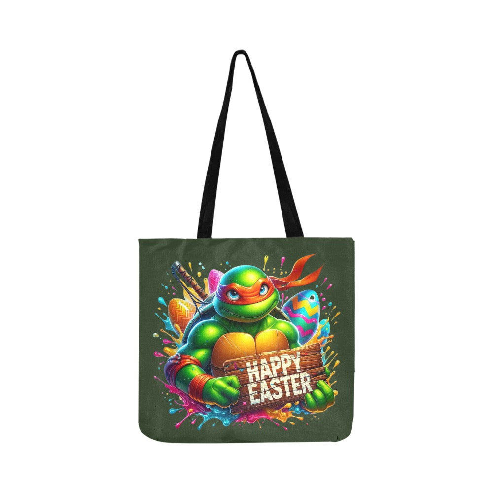Michelangelo TMNT Easter Reusable Shopping Bag
