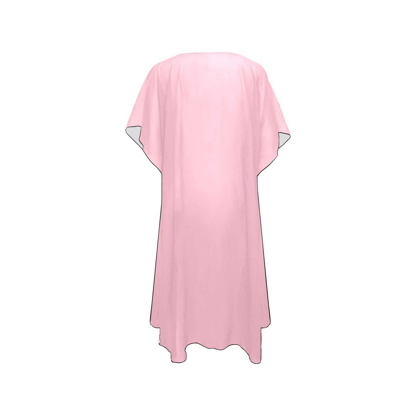 Powder Pink Chiffon Cover Ups