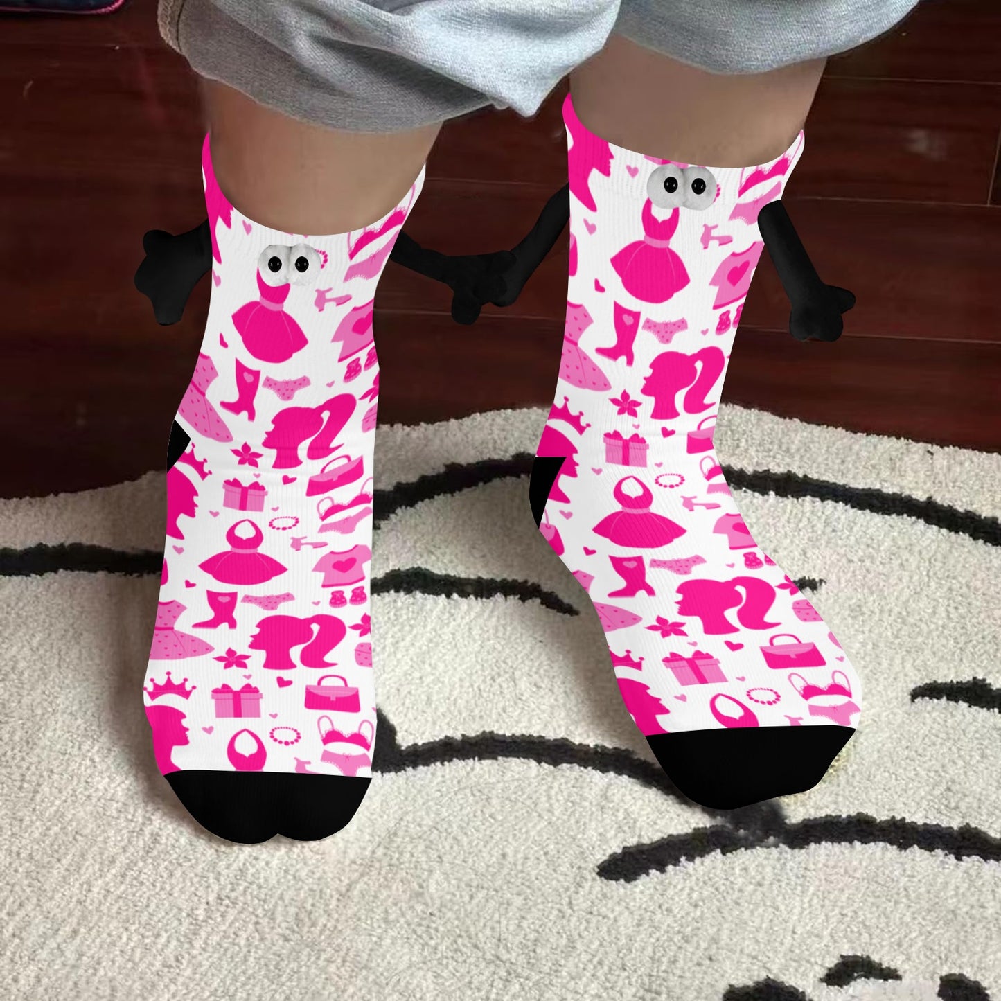 Barbie Holding Hands Socks for Kids