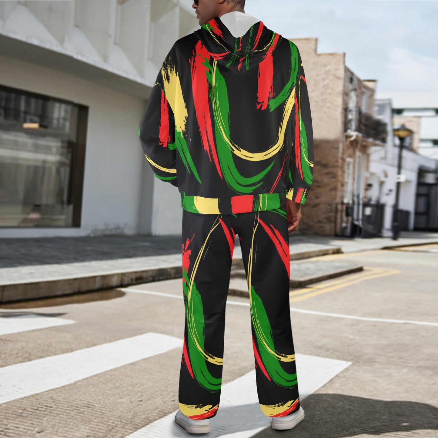 The Culture Men's Streetwear Flared Tracksuit