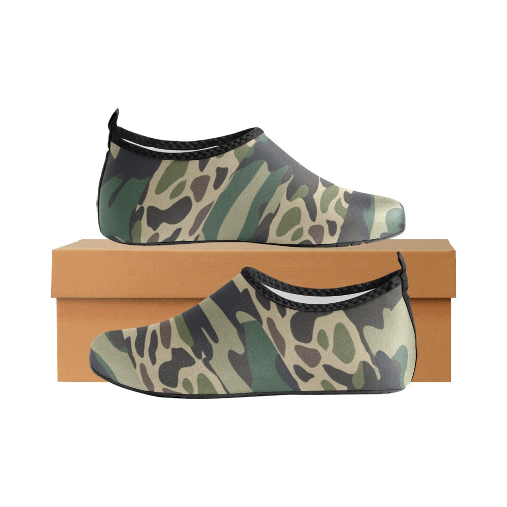 Army Fatigues Kids' Slip-On Water Shoes