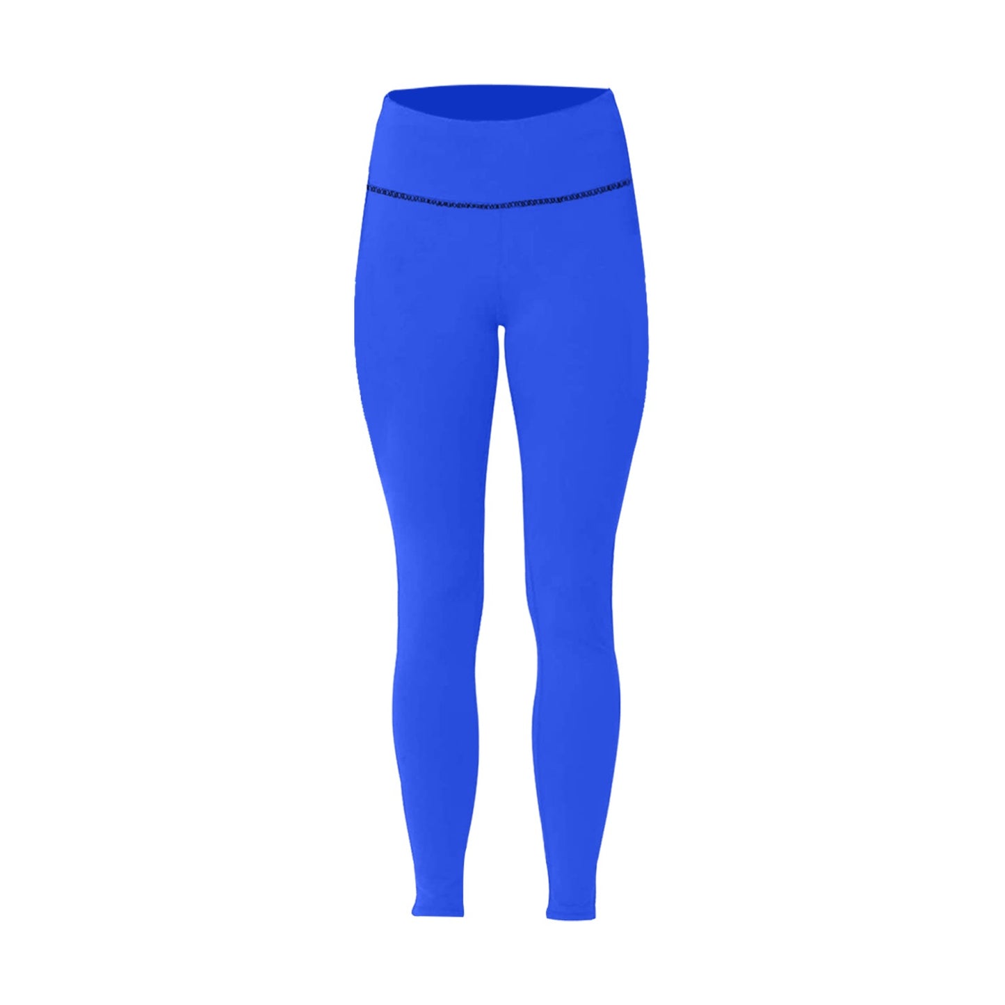 Royal Blue High-Waisted Leggings