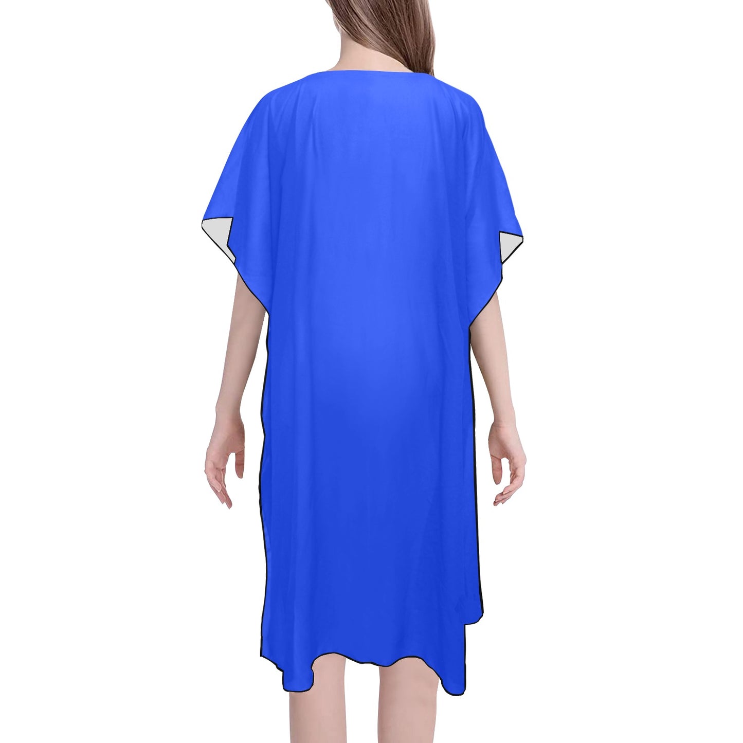 Royal Blue Chiffon Cover Ups