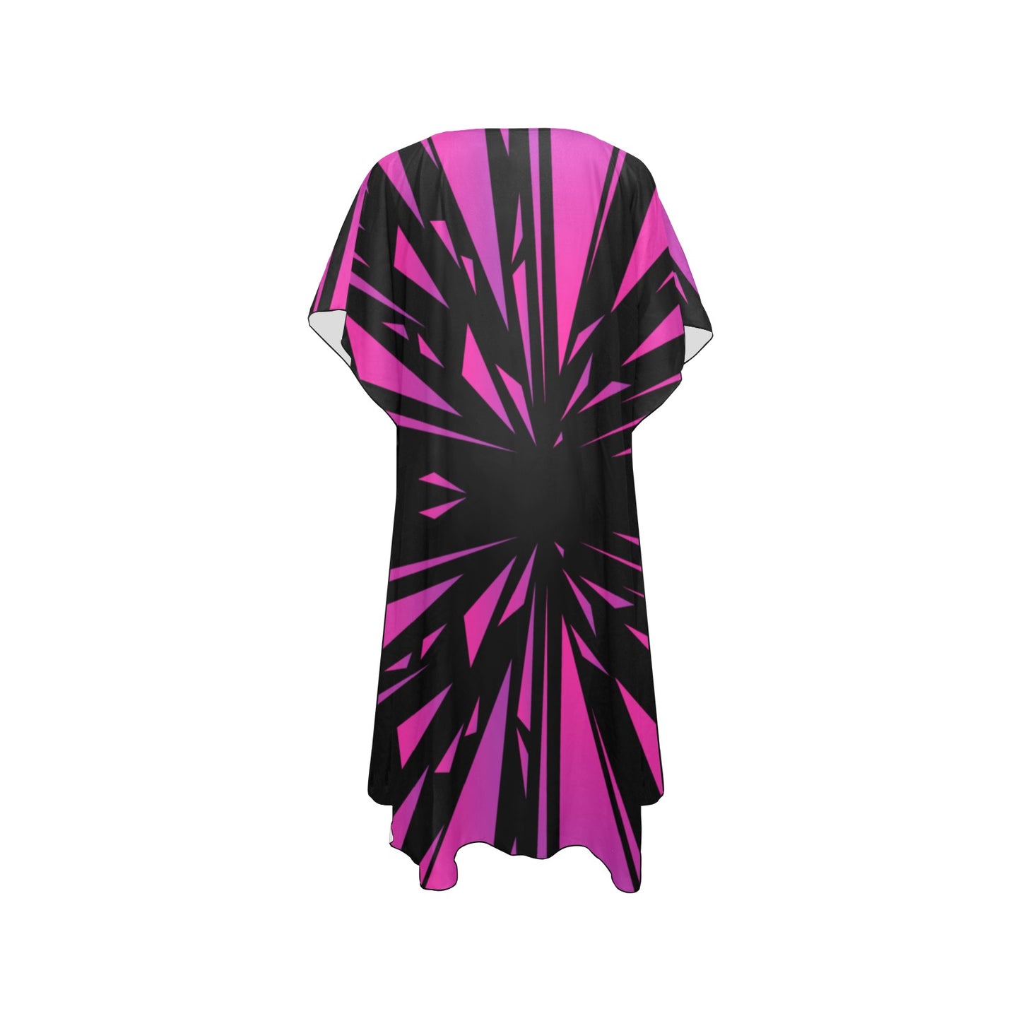 Black Plum Chiffon Cover Ups