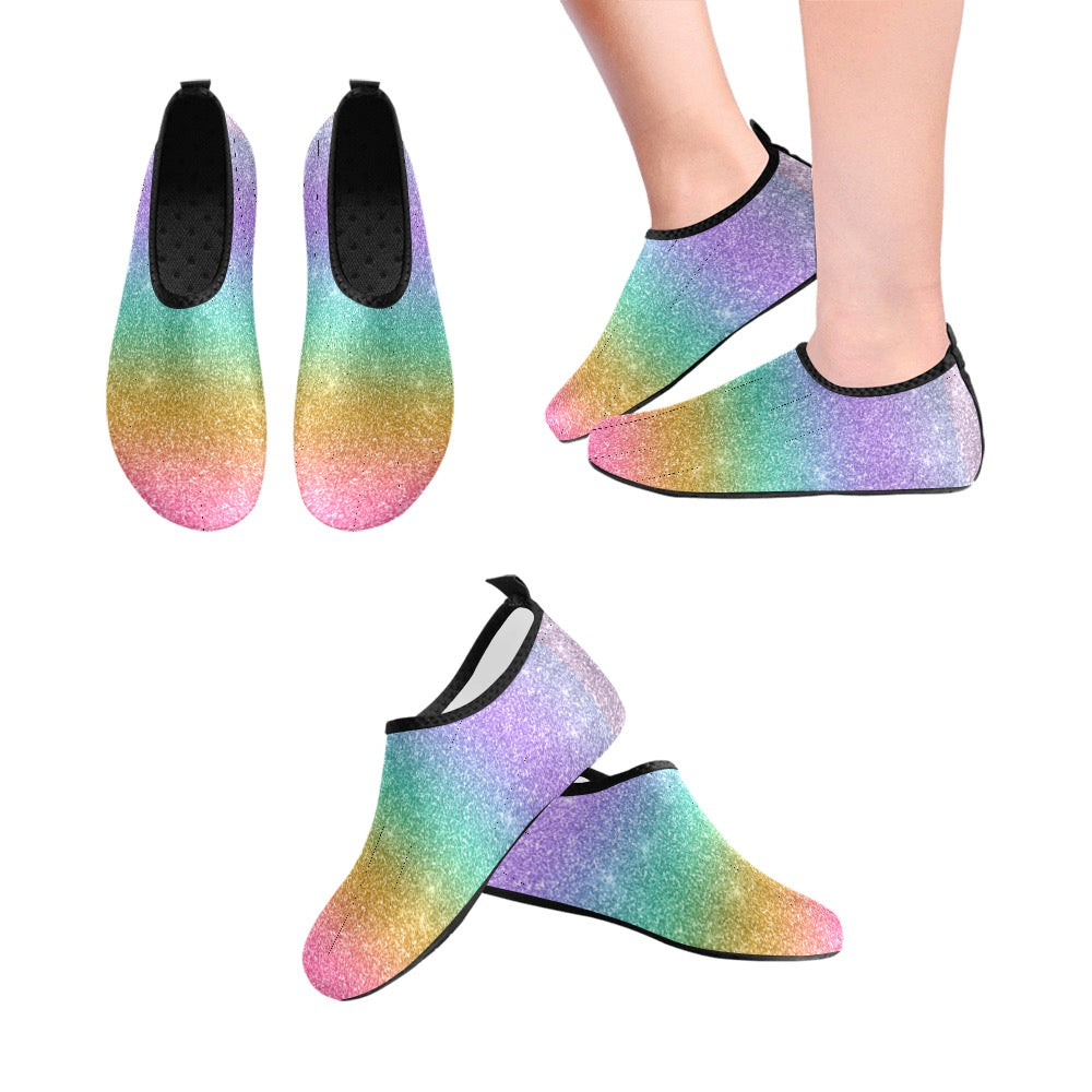 Rainbow Kids' Slip-On Water Shoes