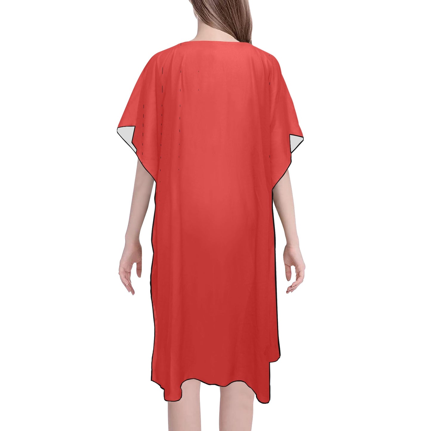 Red Chiffon Cover Ups